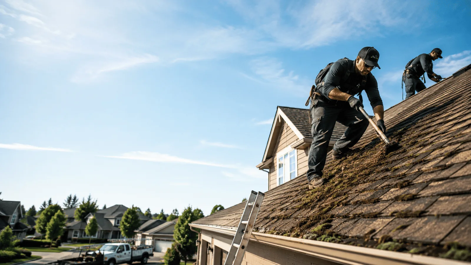 Roof Moss Removal in Big Stone City, SD near me